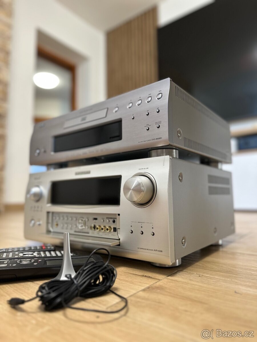 Denon AVR-4308 + DVD-3800BD - 3