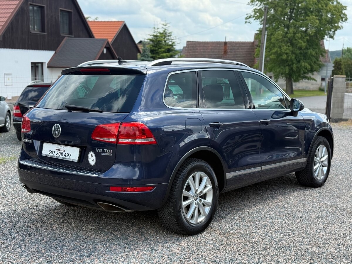 VW Touareg 3.0tdi 180kw 2013 (360/ZF8/NAVI/PRUŽINY/TAŽNE)
