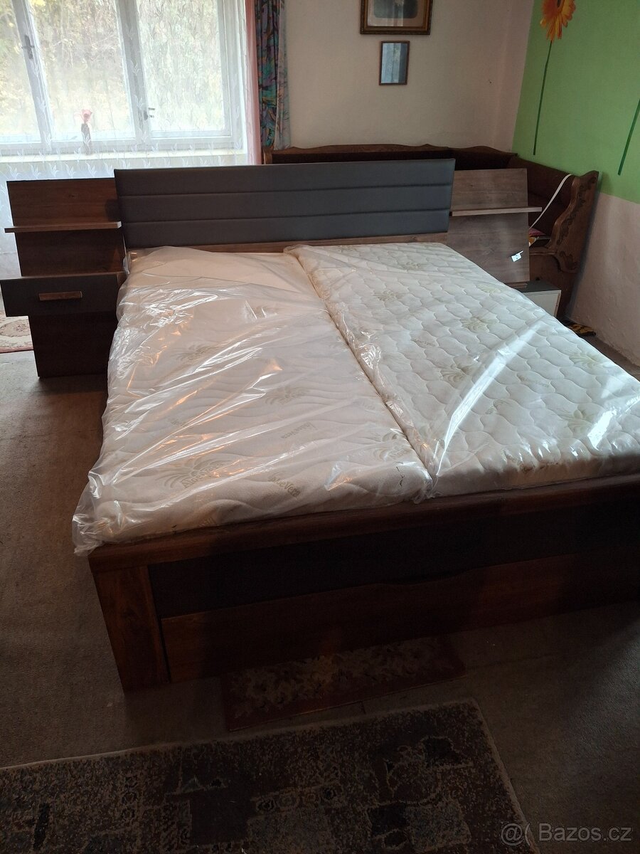 Postel 160x200 s úložným prostorem - 3