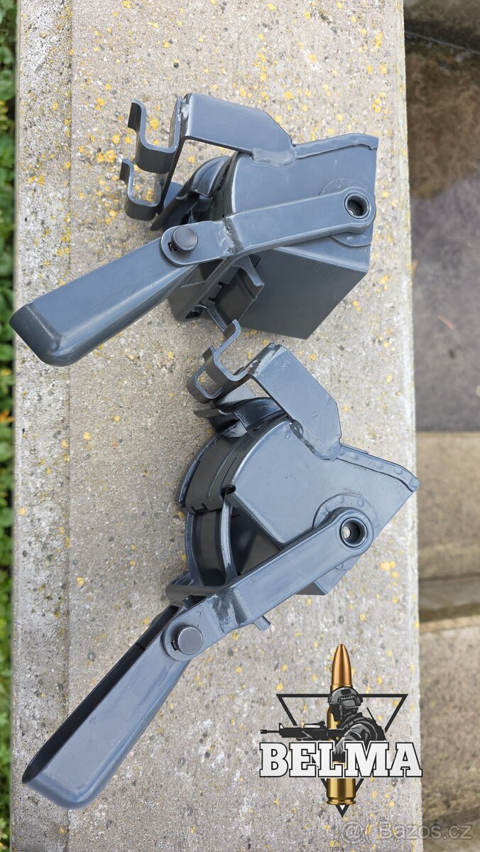 kulomet uk59 vojenský ačr čsla znehodnocený samopal - 3