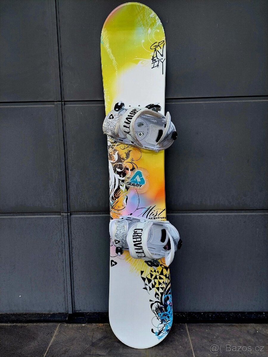 Snowboard GRAVITY, 140 cm + boty GRAVITY - 3