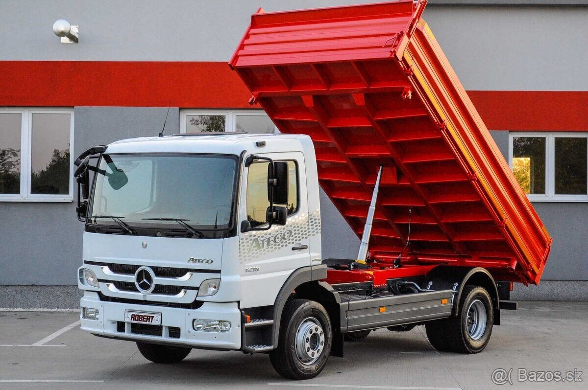 MERCEDES ATEGO 1218 TŘÍSTRANNÝ S3 - SKLÁPĚČ - VYKLÁPĚČ EURO5 - 3