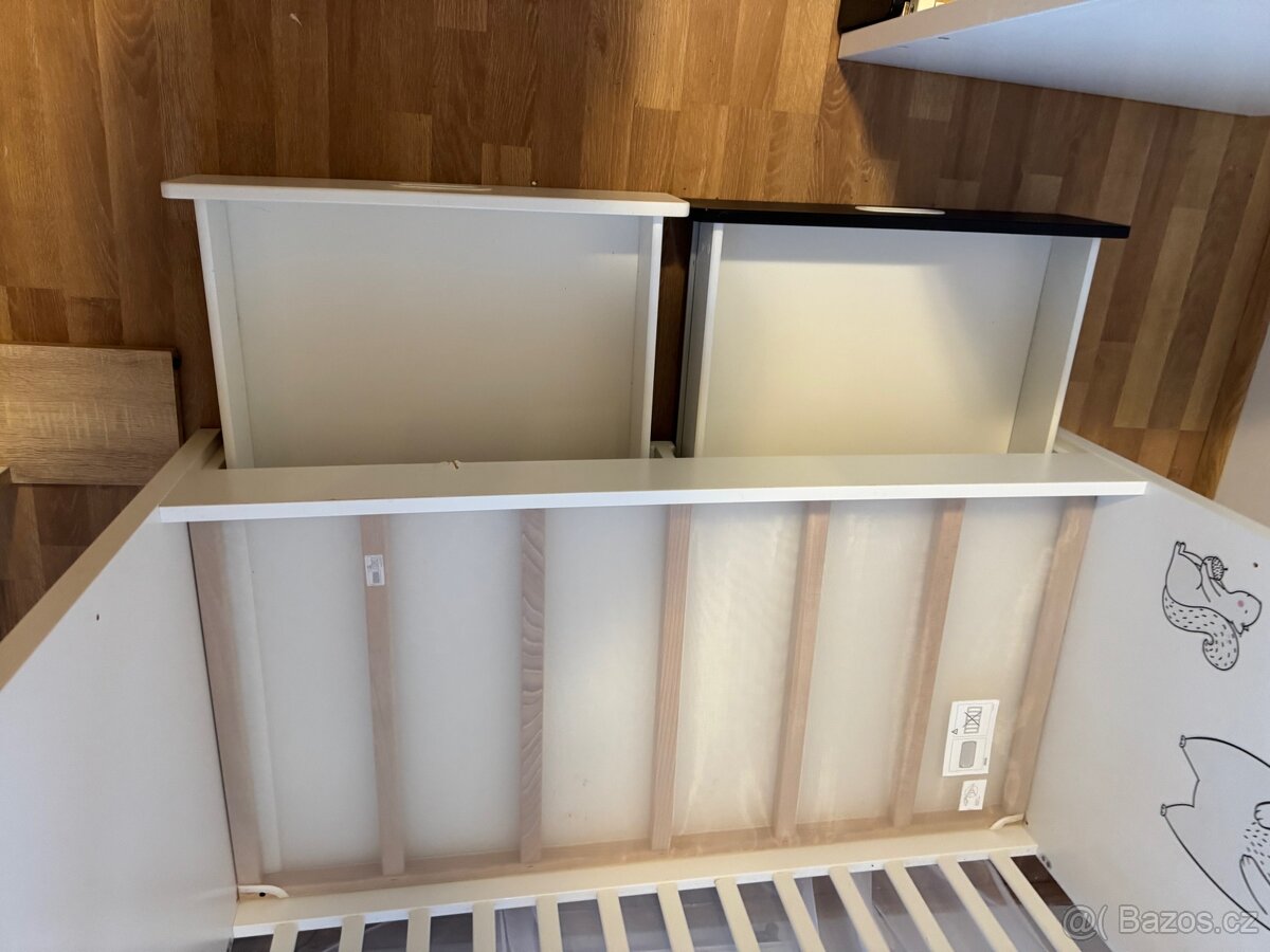 Postýlky pro dvojčata 2x - 3