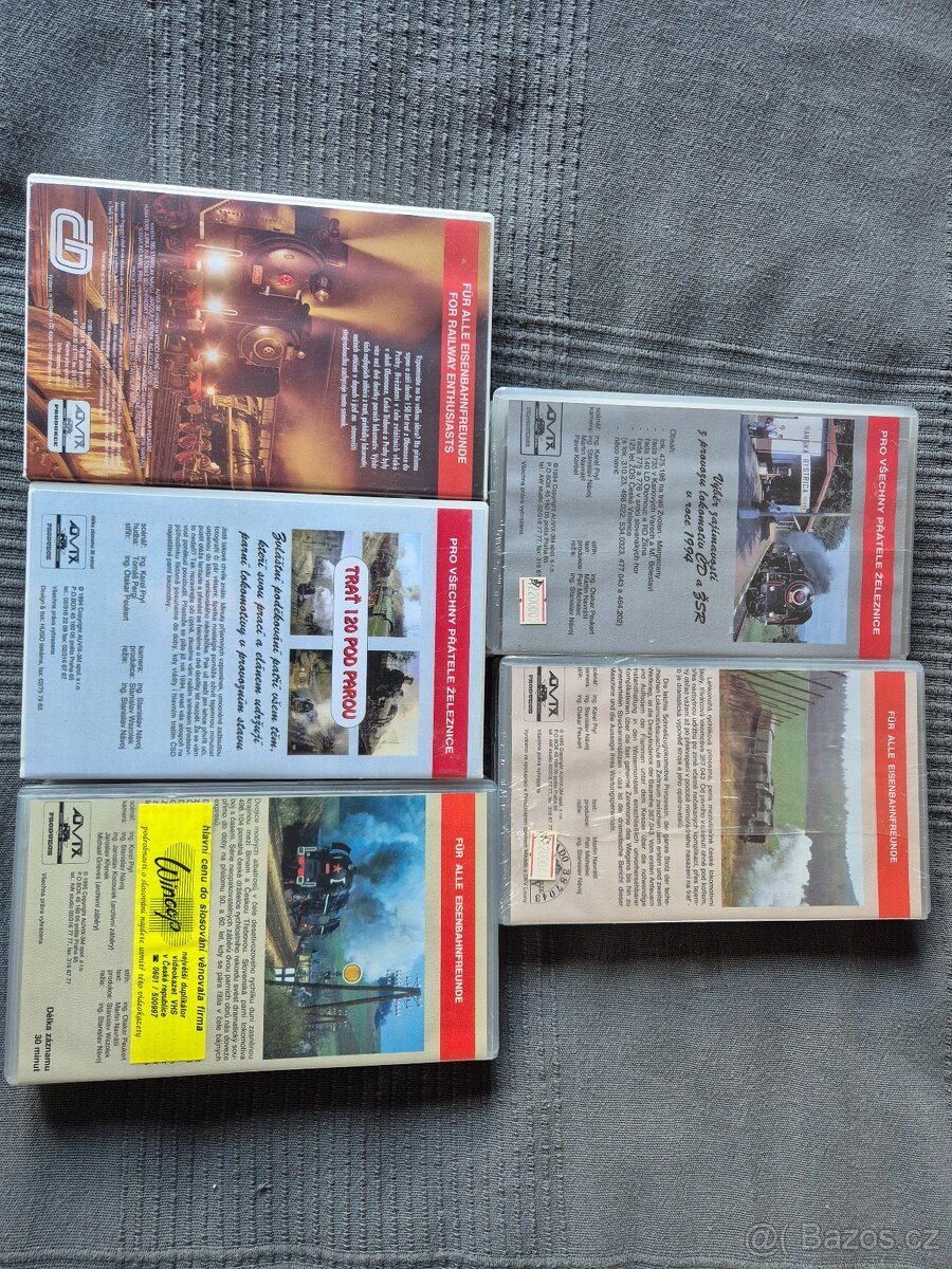 VHS vlaky - 3
