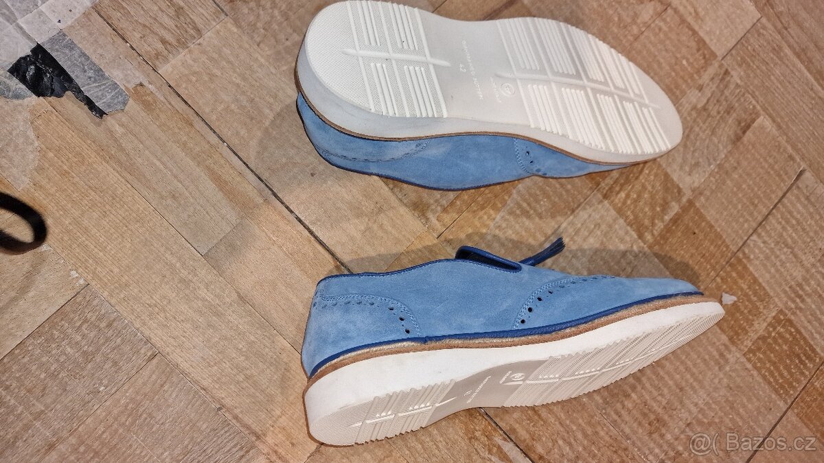 Boty pánské kožené, nové - 3