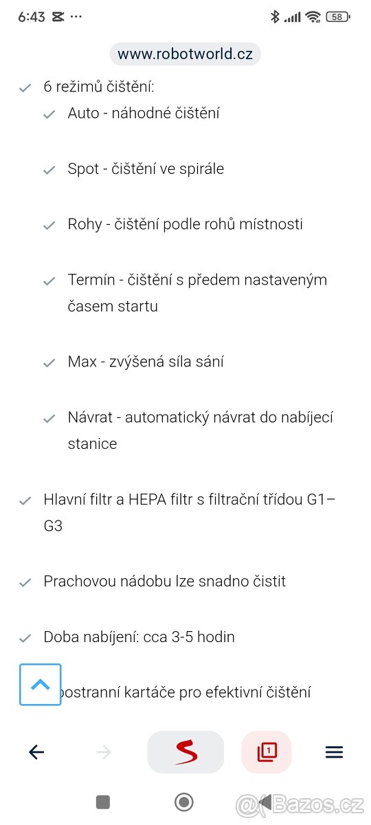 Robotický vysavač - 3