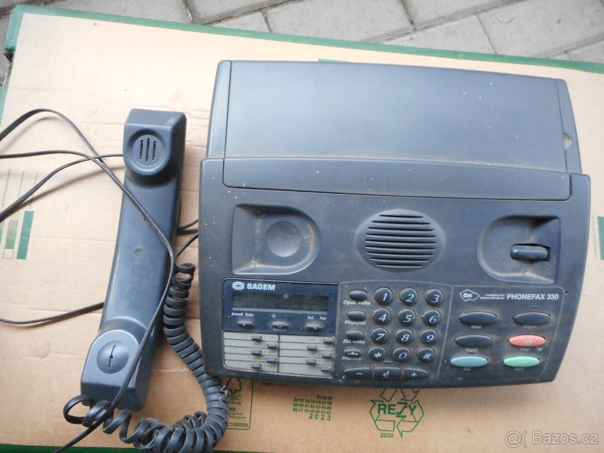 Telefon s faxem - 3