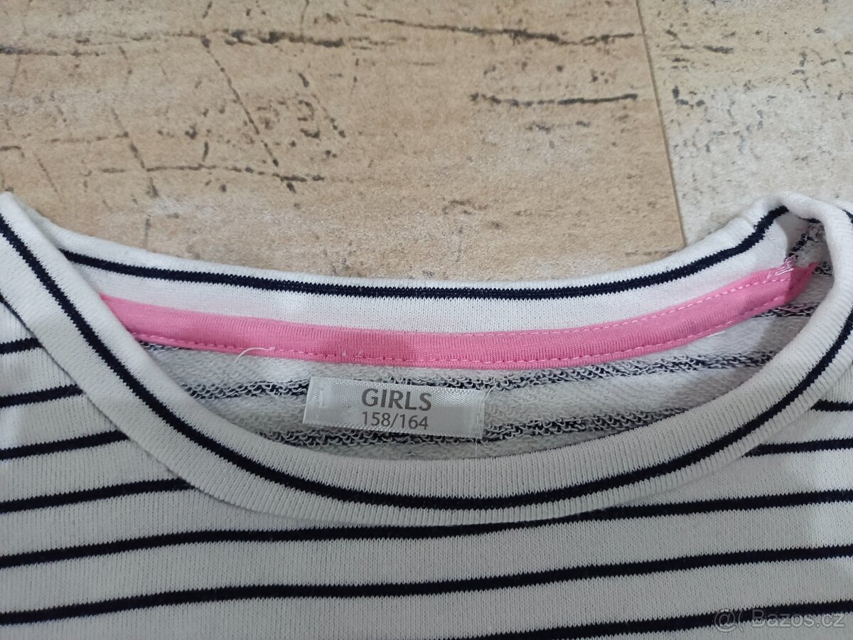Dívčí mikina, tirko vel. 158 - 3