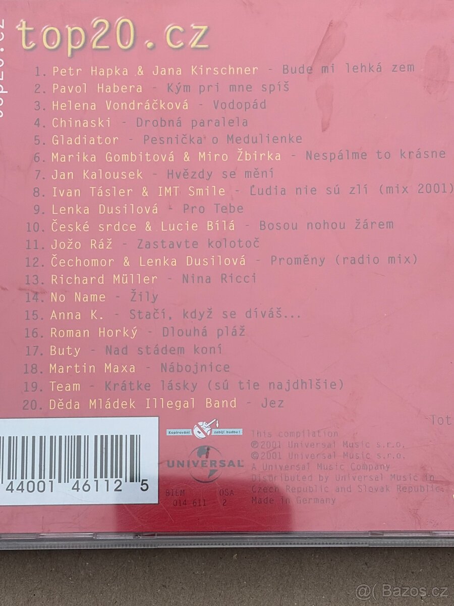 Top 20 CZ, Hit Paráda 70 - 3