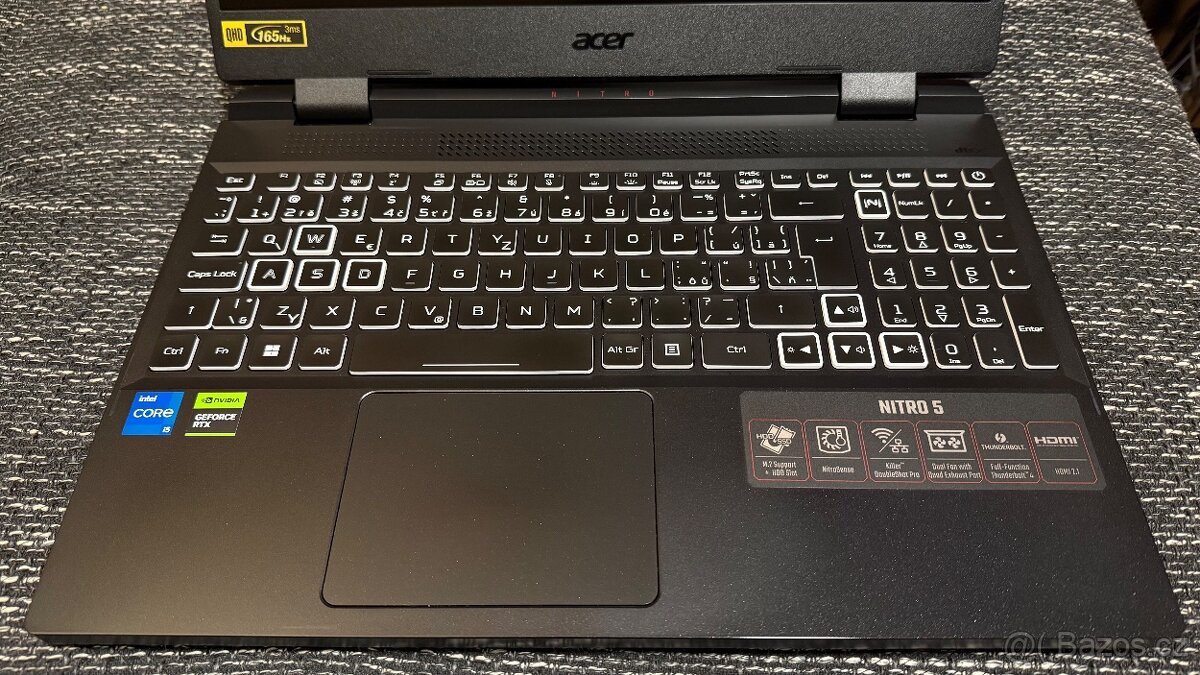 Acer Nitro 5 – RTX 4060, záruka, top stav - 3