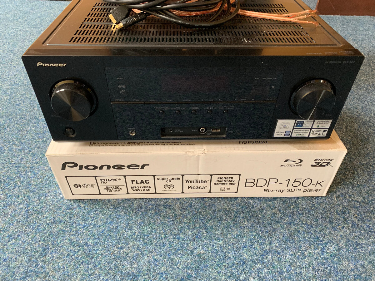 Pioneer VSX-527 + blueray přehrávač BDP-150-K - 3