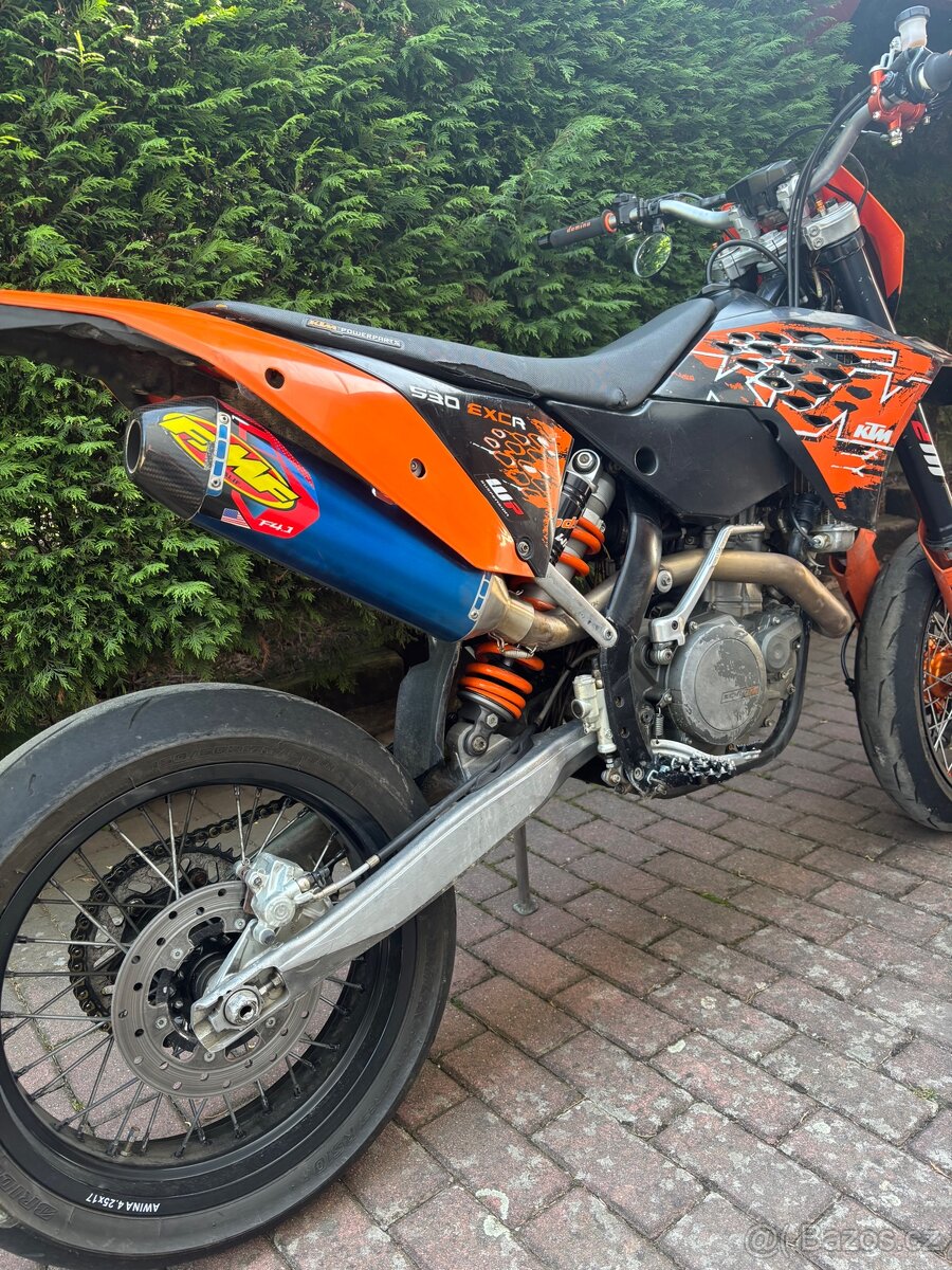KTM EXC 530R supermoto