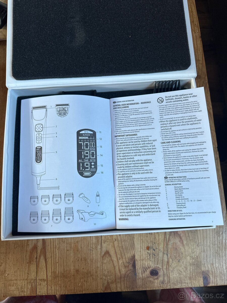 Ultron profi holicí strojek - 3