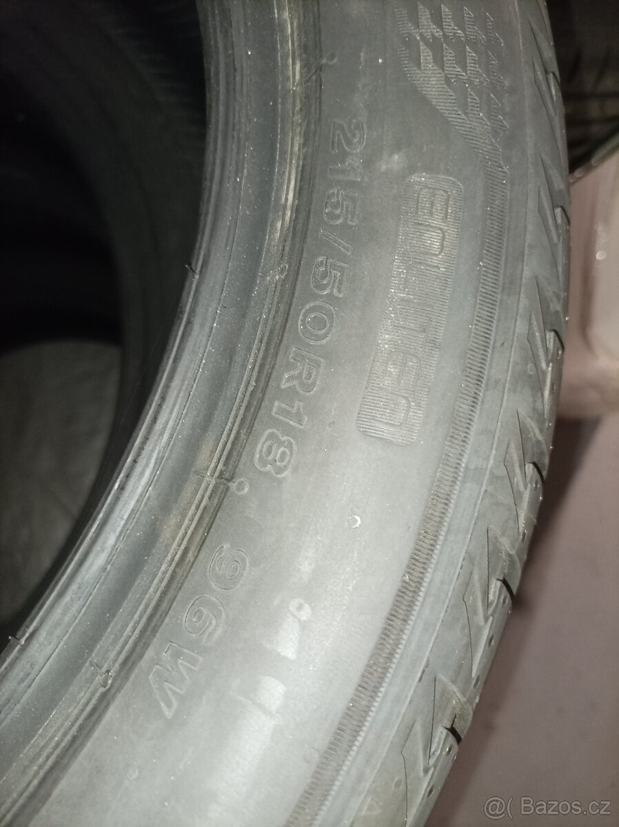 215/50/18 96w Bridgestone Turanza - 3