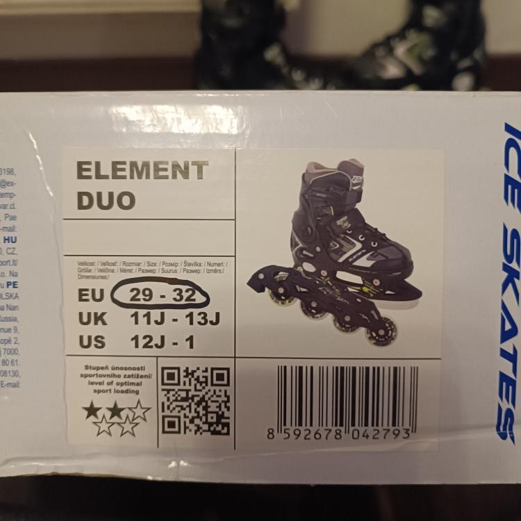 Dětské brusle Templish Duo element 29 - 32 - 3
