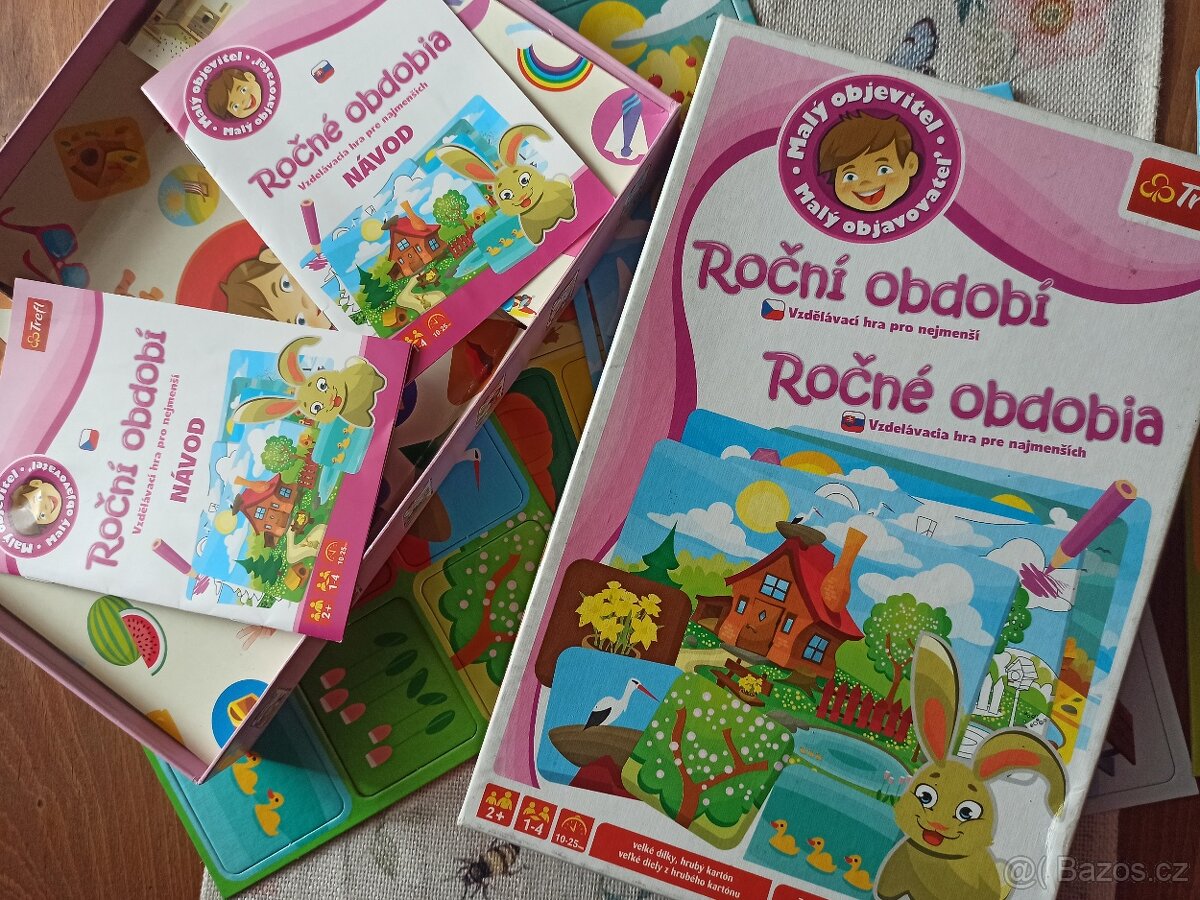 Dětské hry puzzle, logické, kostky - 3