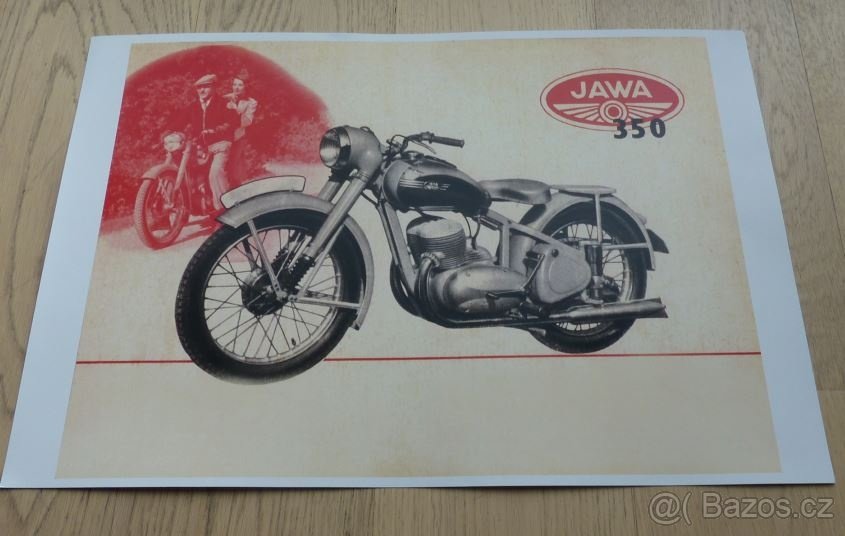 Plakaty Jawa Perak, 500 OHC, CZ 125/150 - 3