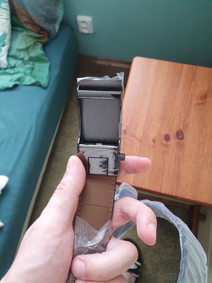 Luxusní pánský opasek s automatickou přezkou - 3