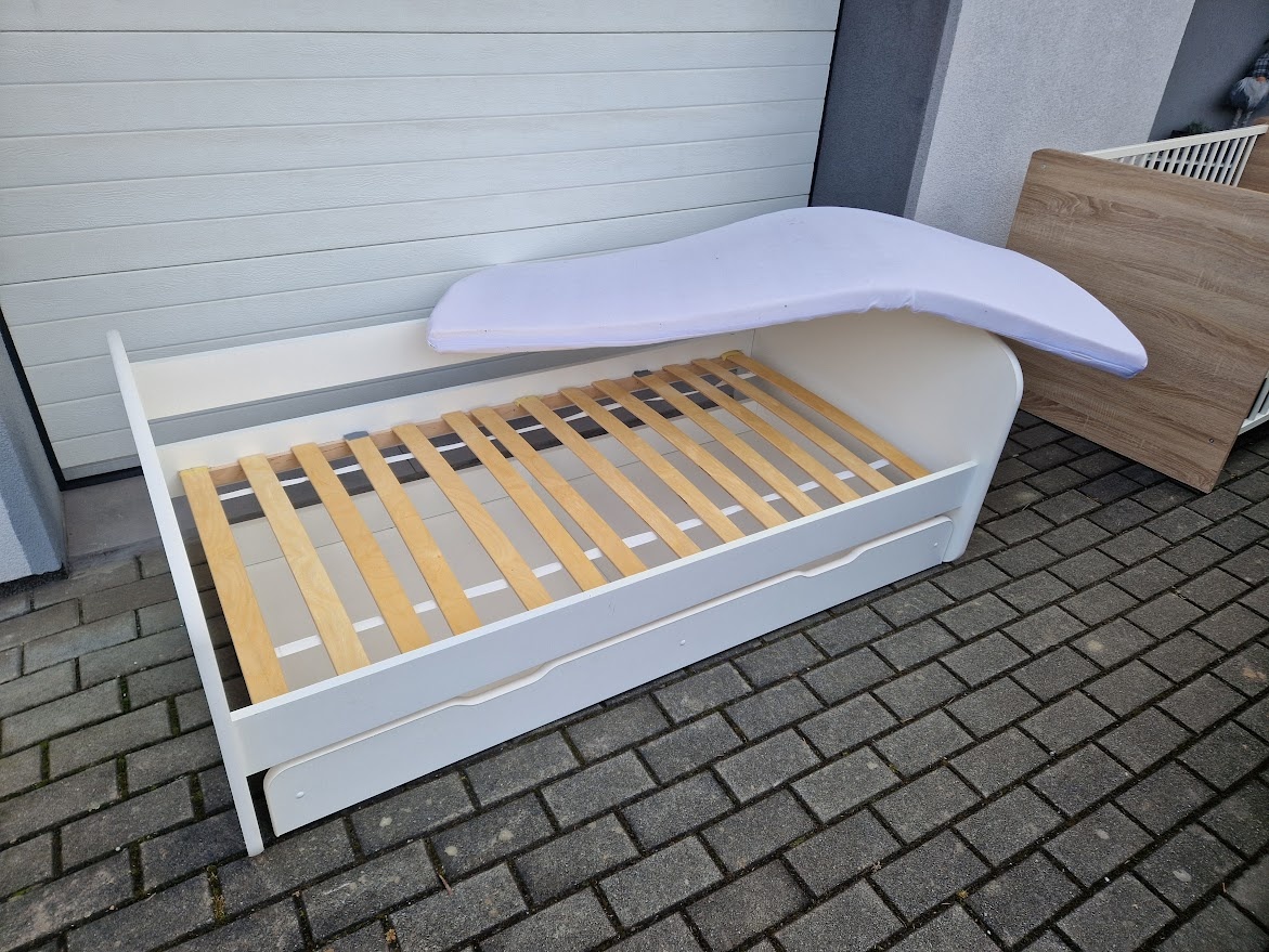 Dětská postýlka s úložným šuplíkem - postel - dětský pokoj - 3