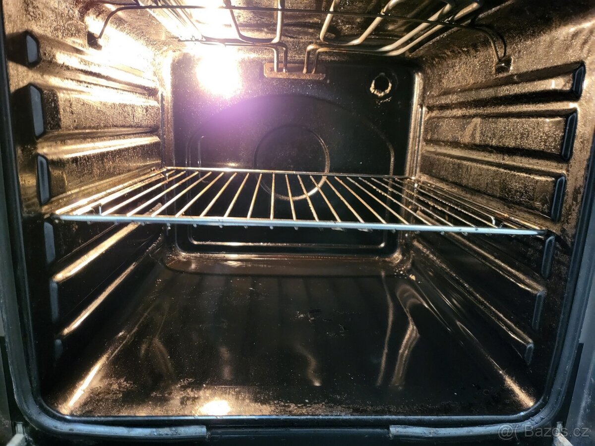 Sklokeramický sporák Mora, nerez - 3