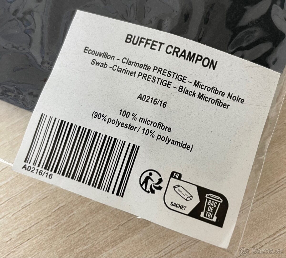 Vytěrák na B klarinet Buffet Crampon Paris - 3