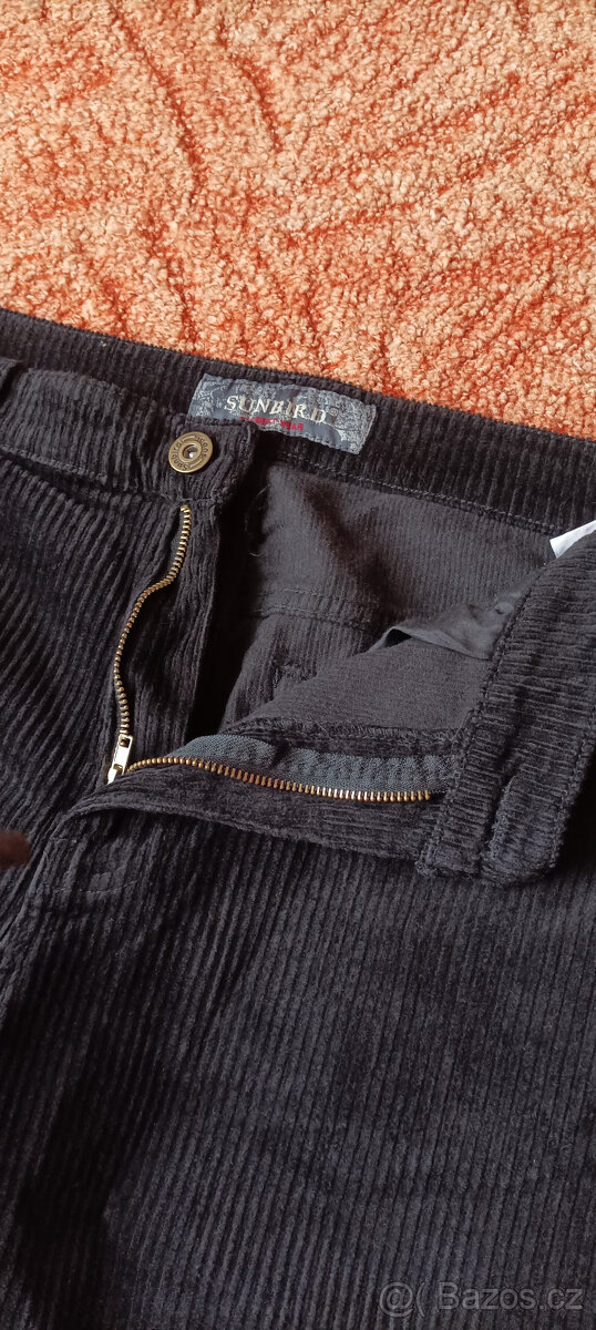 Dámské manšestráky vel. 34 - 3