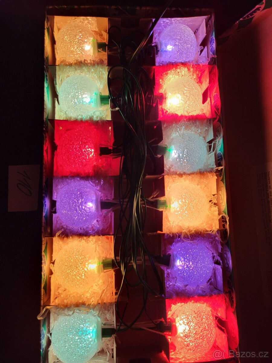 Retro vánoční osvětlení 110 - 3