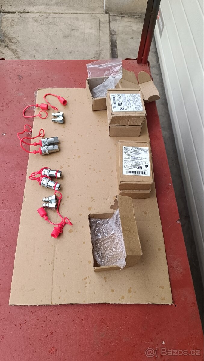 Hydraulické rychlospojky 1/4" - 3