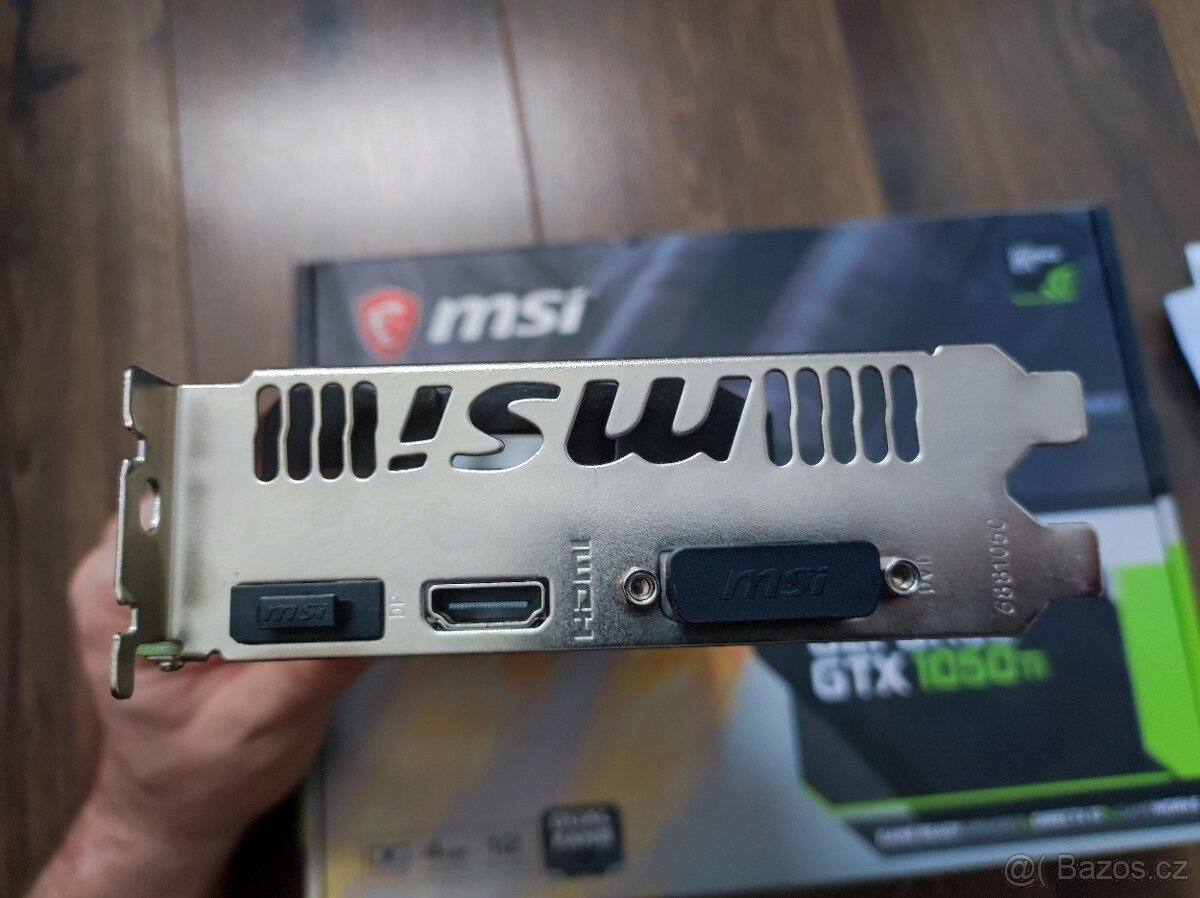 MSI GeForce GTX 1050 Ti 4 GB GDDR5 - 3