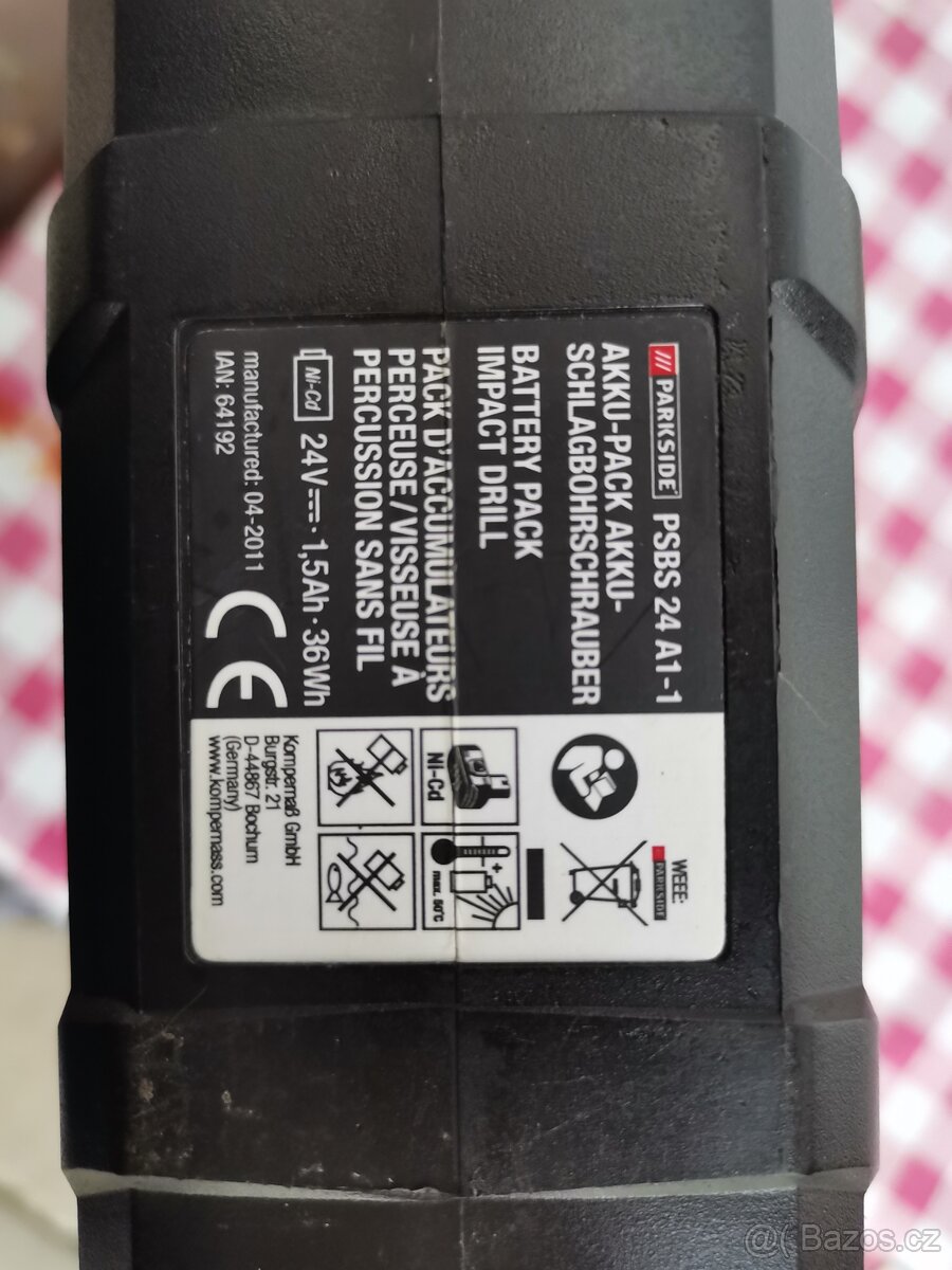 Aku vrtačka Parkside - 3