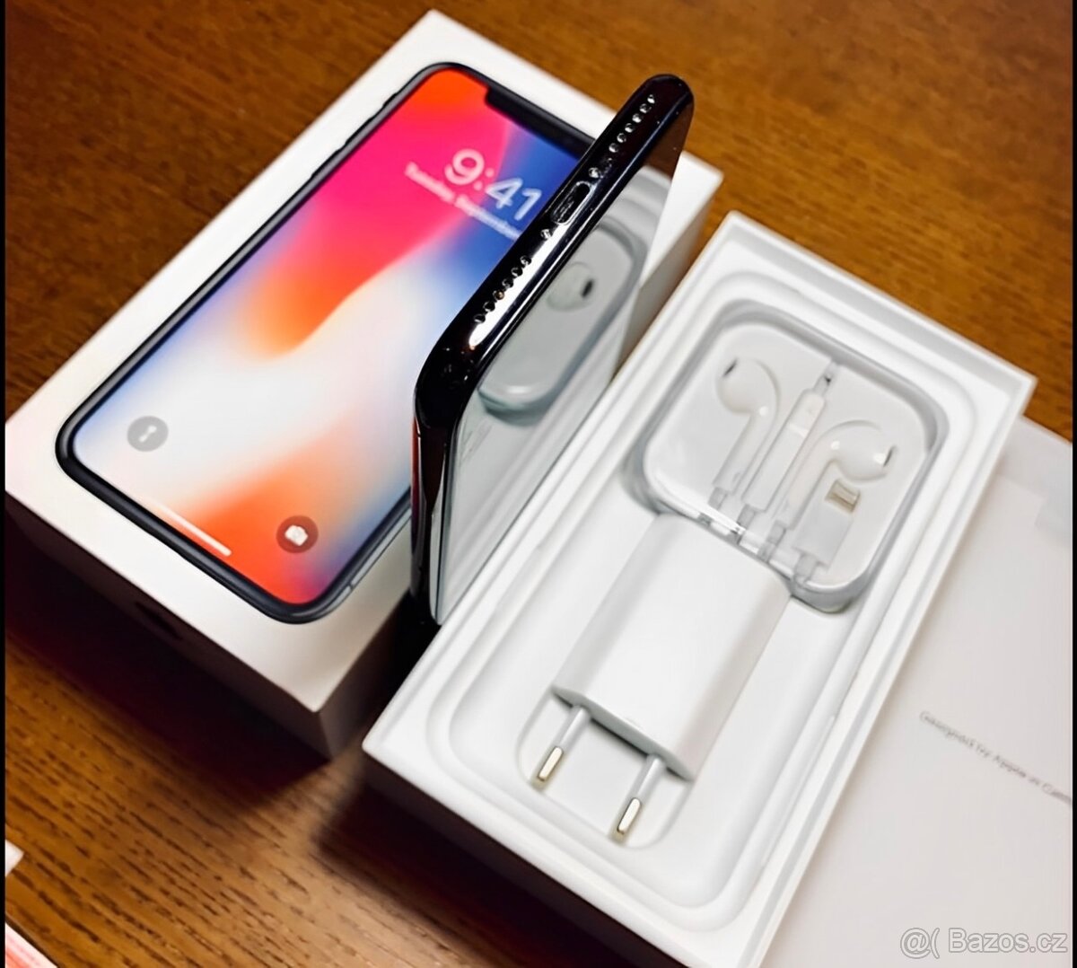 iPhone X Šedá BATERIE 100% TOP - 3