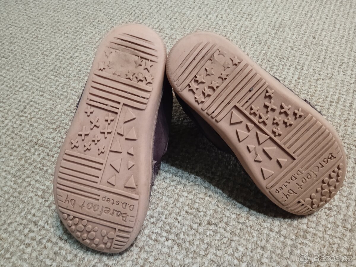 Dívčí zimní kožené boty D.D.Step, vel. 33 - 3