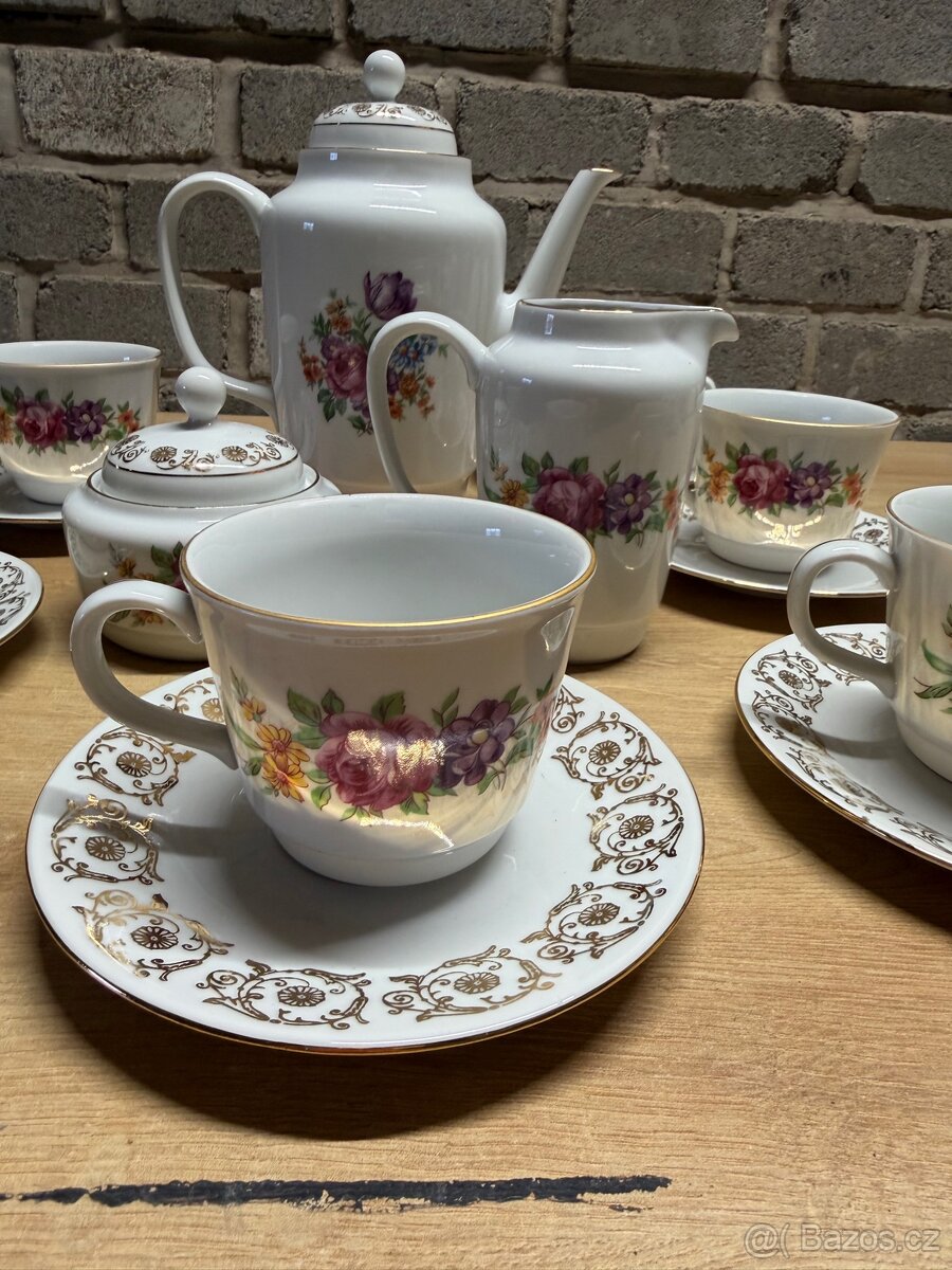 Vintage kávový servis MZ Czechoslovakia - 3
