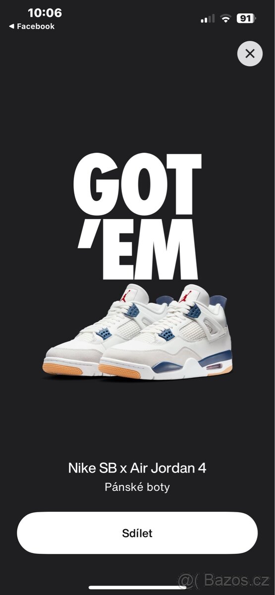 Air Jordan 4 SB Navy - 3