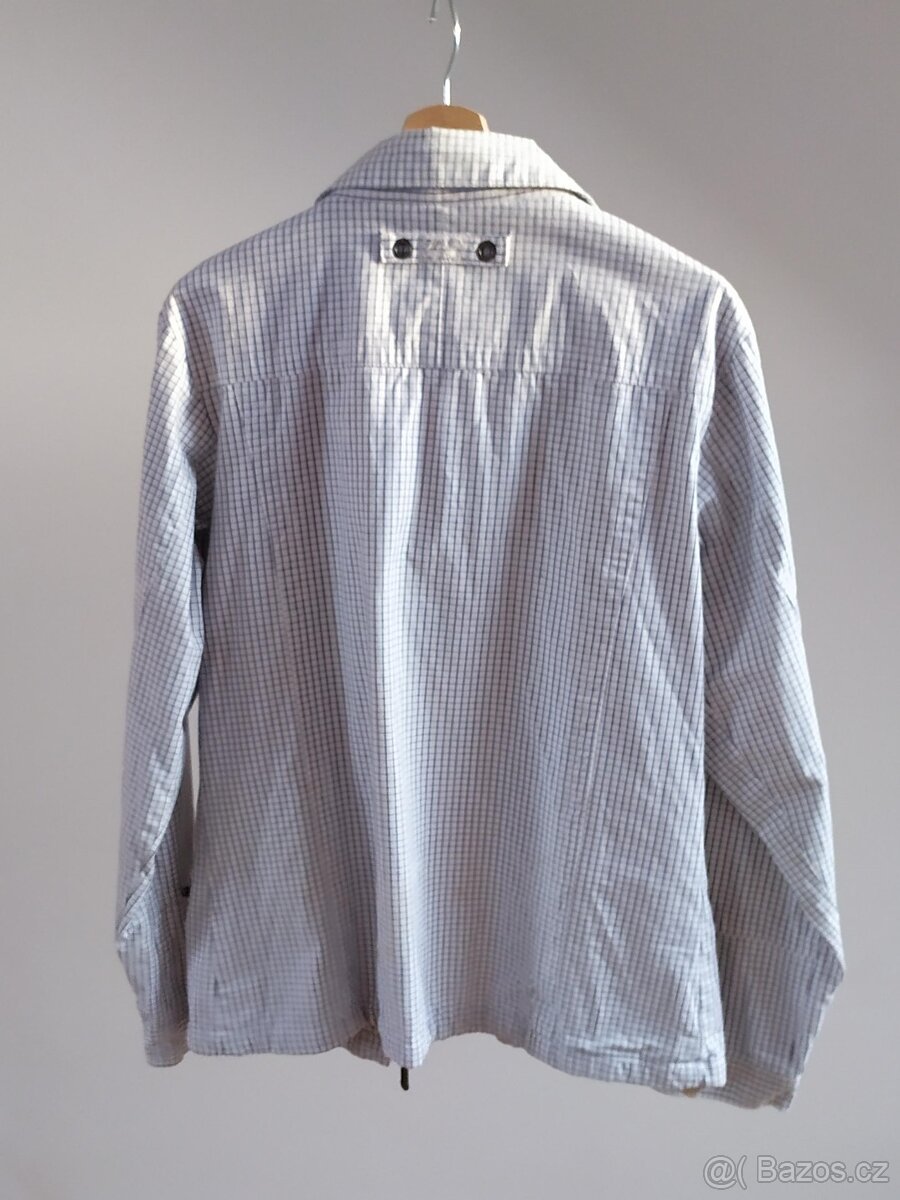 Bílo-modrá bunda na jaro/podzim vel. 38 - 3