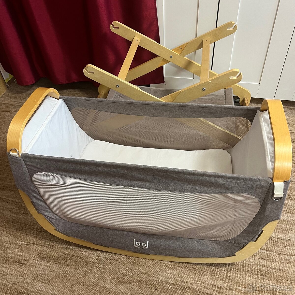 Set Lool - postýlka / kolébka se stojanem - 3