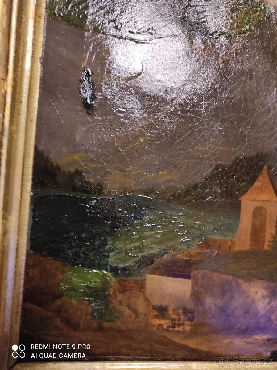 Obraz olej na plátně 44 x 36 - 3