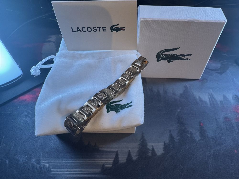 Náramek Lacoste Zlatý - 3