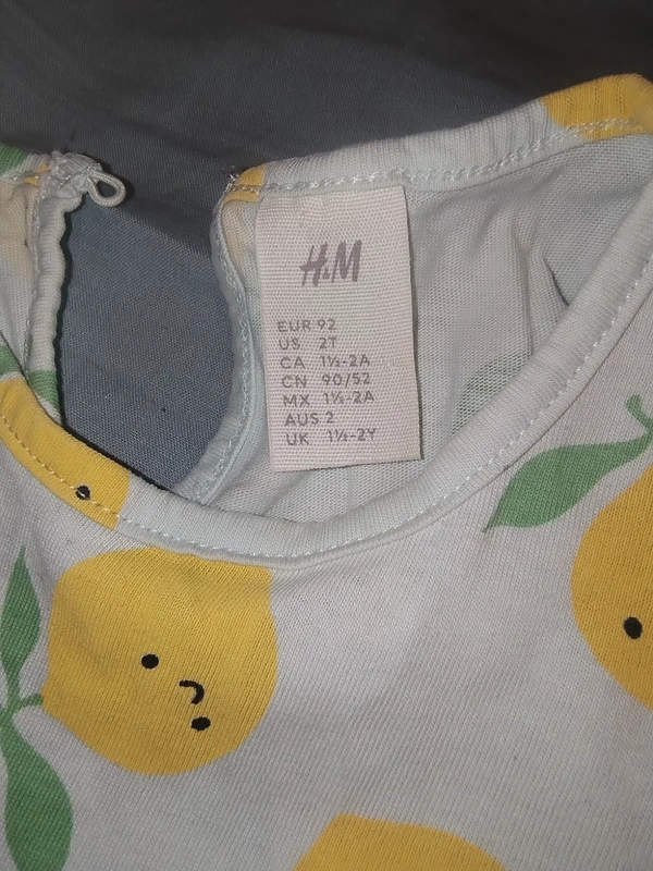 Dívčí šatičky 2ks H&M vel. 92 - 3