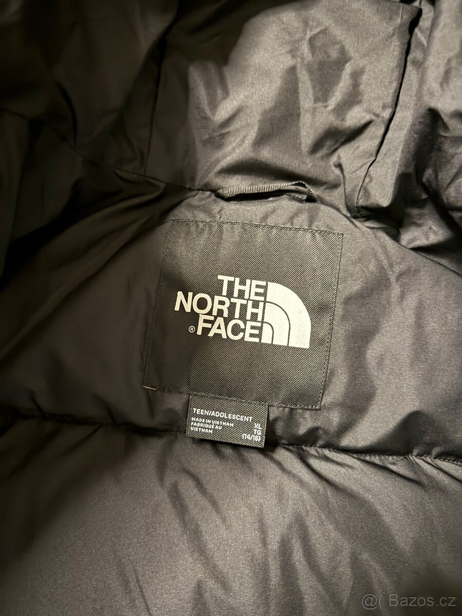 The north face bunda černá teen detska XL - 3