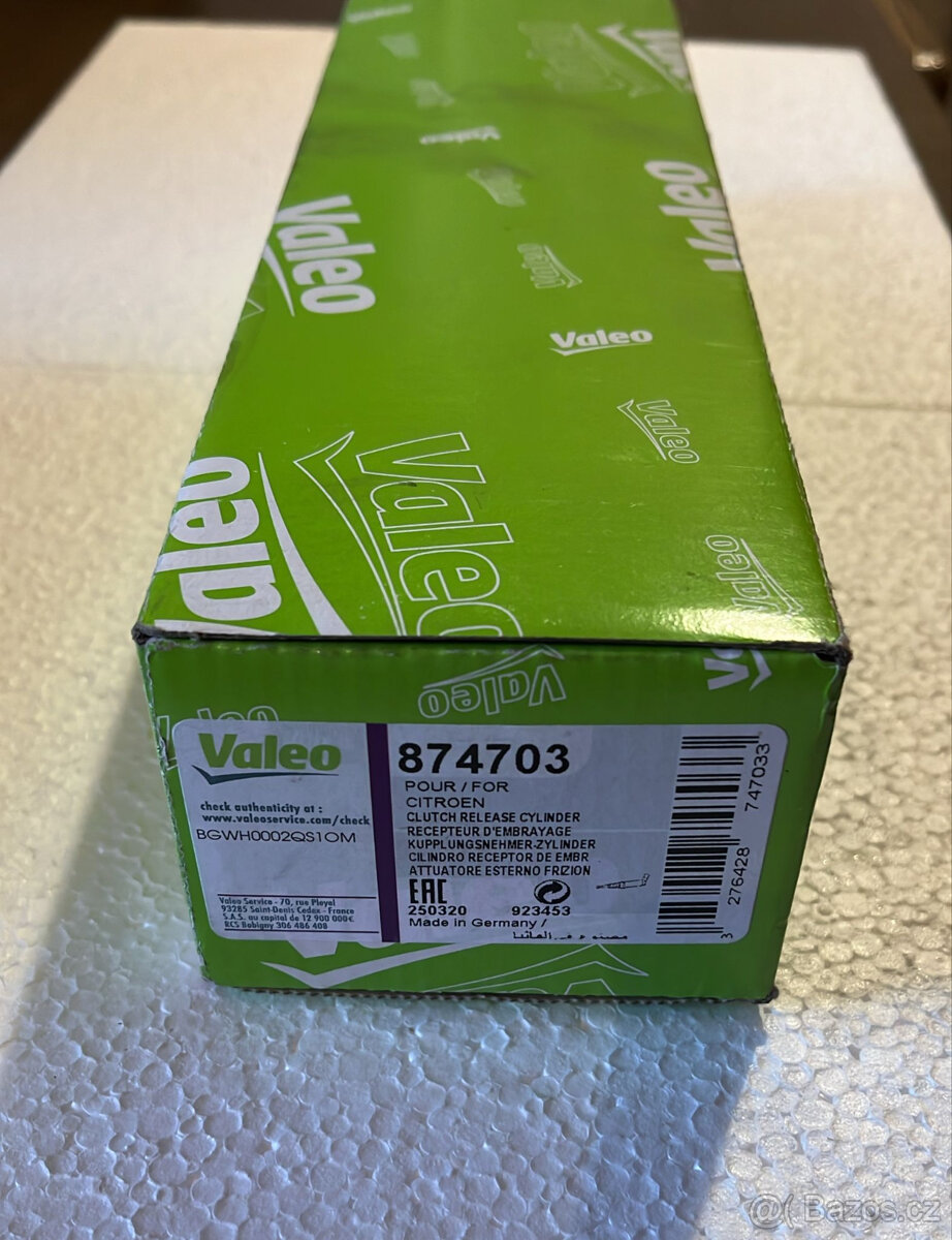 Pomocný spojkový válec VALEO 874703 - 3