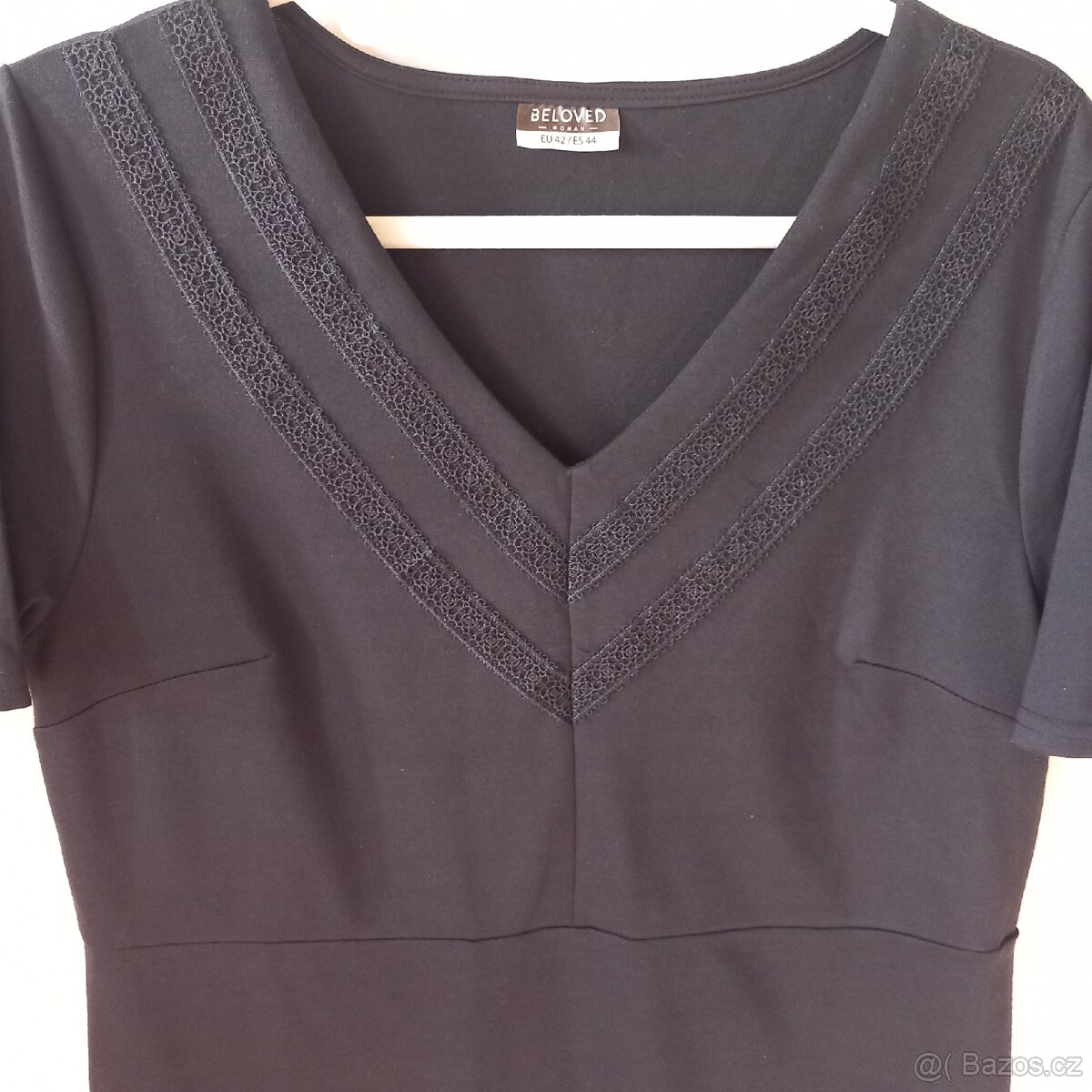Cerne saty velikost 42 XL - 3