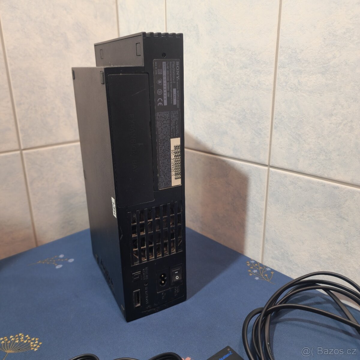 Playstation 2 Fat, ovladač,hra,paměťovka,kabely. - 3