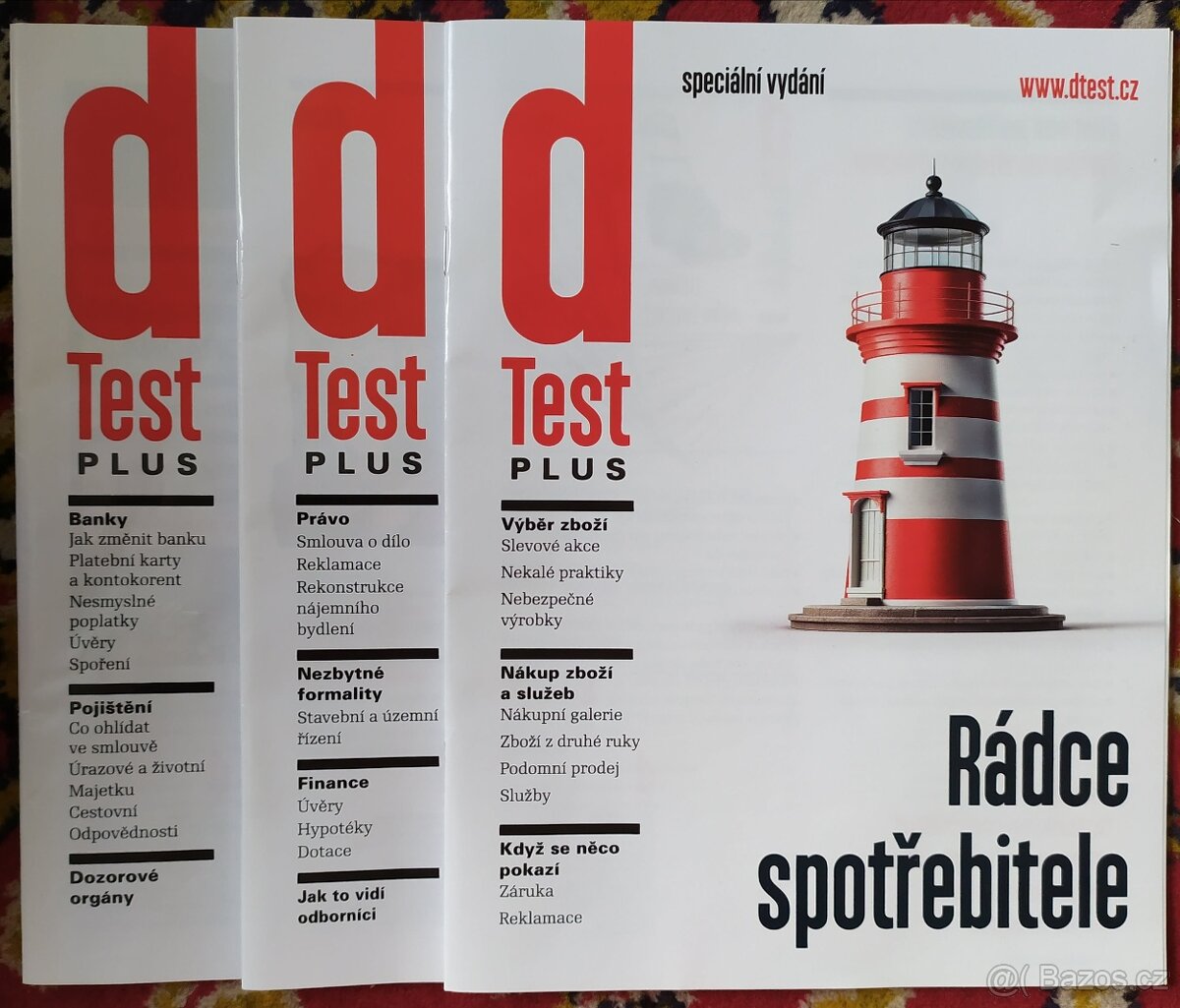 Časopisy dTest 19x + dTest PLUS 3x, celý rok 2024 - 3