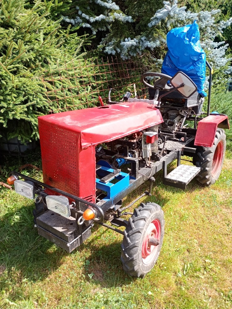 Malotraktor domácí výroby - 3
