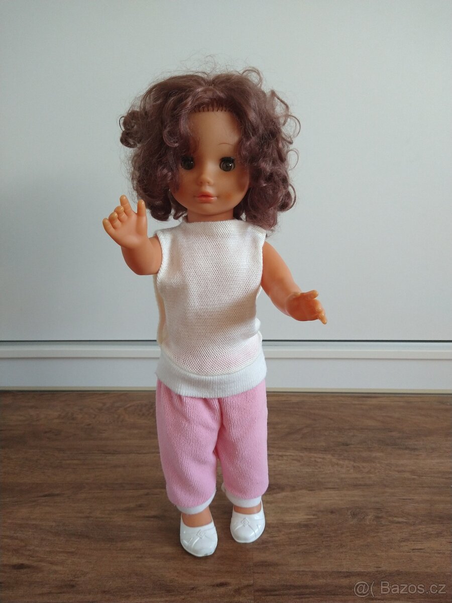 Velká retro panenka mrkačka - 3