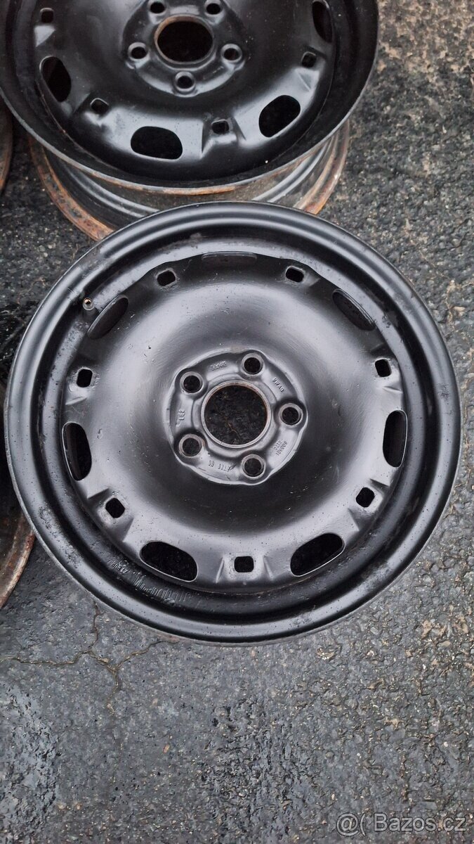 Plechové disky 5x100 R14 - 3