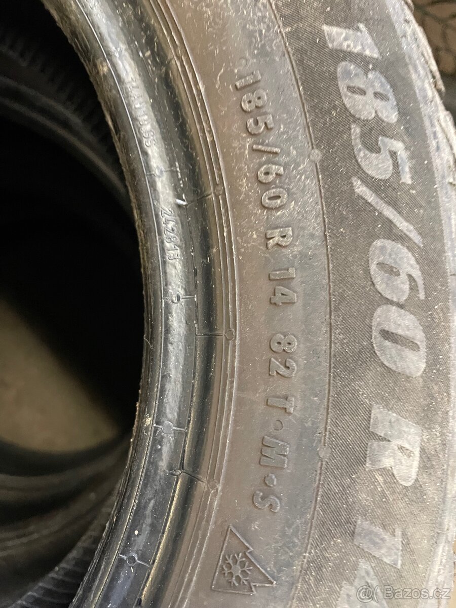 Celoroční pneumatiky Matador 185/60 R14. 6,5mm - 3
