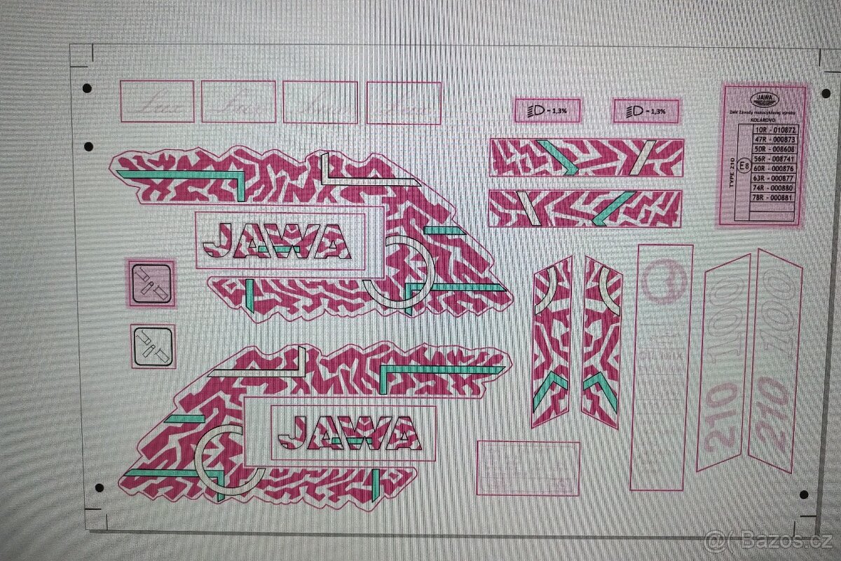 Polepy Babetta, Manet, Korado, Stella, Pento, Puch atd. - 3