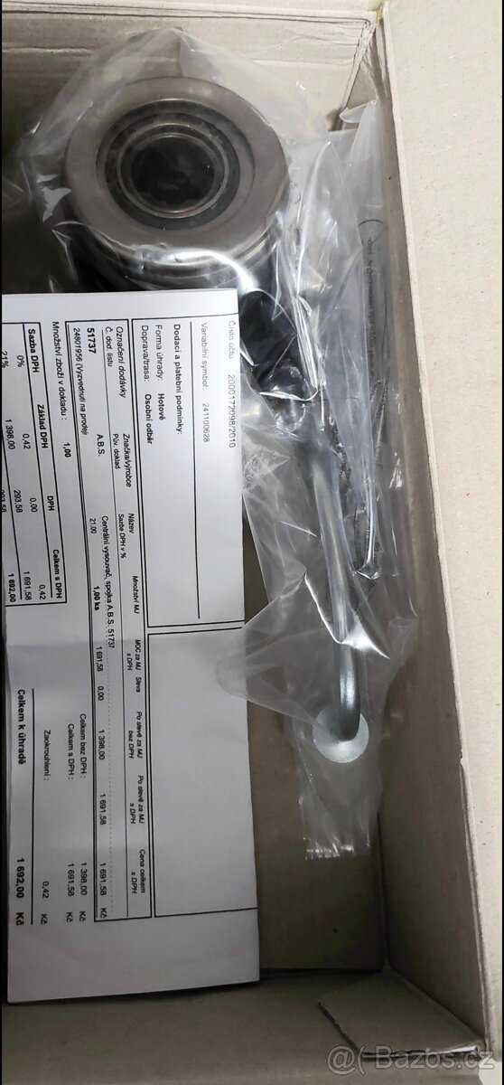 51737 Centrální vysouvač, spojka-nové - 3